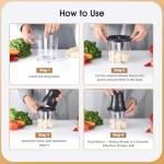 2-in-1 Electric Chicken Shredder and Food Chopper