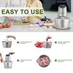 Liebe&Lecker Electric Food Processor & Meat Grinder
