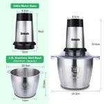 Qinkada 500W Food Processor with 14-Cup Bowl