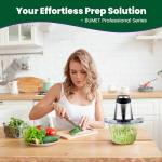 BUMET 500W Electric Food Processor & Vegetable Chopper