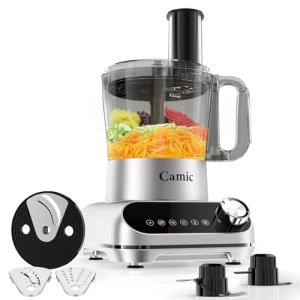 Camic 600W Food Processor with 6 Preset Programs