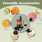 10-Cup Food Processor with Digital Timer and Chopper