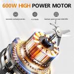 Camic 600W Food Processor with 6 Preset Programs