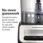 Hamilton Beach Stack & Snap Food Processor 14-Cup