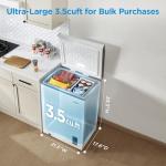 Midea 3.5 Cu. Ft. Chest Freezer - White