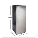 Frigidaire Compact Upright Freezer with Wire Shelving