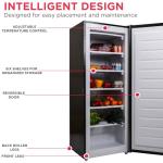 Frigidaire Compact Upright Freezer with Wire Shelving
