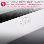 Frigidaire Compact Upright Freezer with Wire Shelving