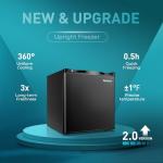 Compact 1.1 Cu Ft Countertop Mini Freezer