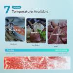 Compact 1.1 Cu Ft Countertop Mini Freezer