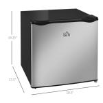 Compact 1.1 Cu.Ft Mini Freezer with Reversible Door