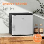 Compact 1.1 Cu.Ft Mini Freezer with Reversible Door