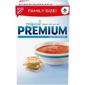 Family Size Sea Salt Premium Saltine Crackers