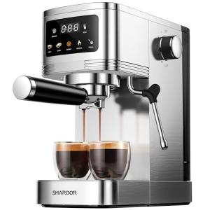 SHARDOR 20 Bar Espresso Machine with Milk Frother