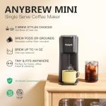 Tastyle Mini Hot/Iced Coffee Maker - Classic Black