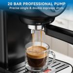 Compact 20 BAR Espresso Machine with Milk Frother