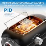 Compact 20 BAR Espresso Machine with Milk Frother