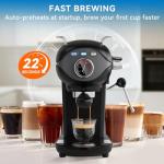 Compact 20 BAR Espresso Machine with Milk Frother
