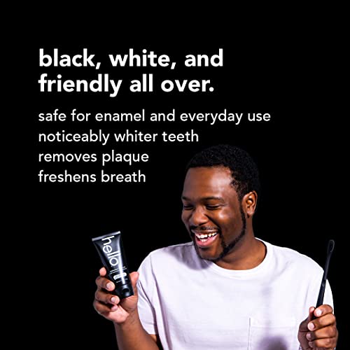 Hello Activated Charcoal Teeth Whitening Toothpaste 4oz