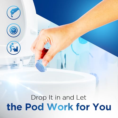 Toilet Bowl Cleaner Pods - Water Soluble Tablets