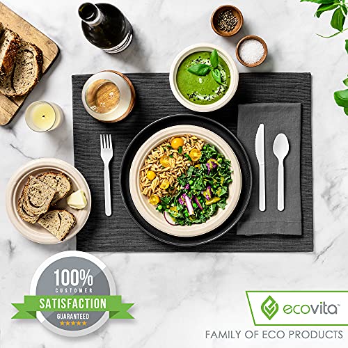 Ecovita Compostable Cutlery Set - 380 Utensils