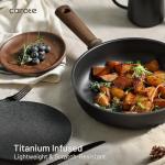 CAROTE 16-Piece Nonstick Induction Cookware Set