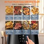 AboveMoon 5.8 QT Digital Air Fryer with Window