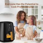 AboveMoon 5.8 QT Digital Air Fryer with Window