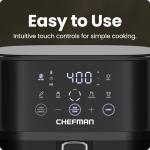 Chefman 6 QT Compact Air Fryer with Touch Controls