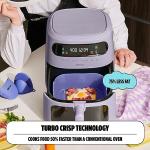 CRUX 8 QT Digital Air Fryer with Touch Screen