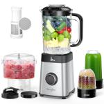 Sangcon 5-in-1 Blender and Food Processor Combo