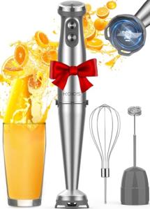 KOIOS 1000W 3-in-1 Immersion Blender with Whisk