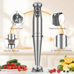 KOIOS 1000W 3-in-1 Immersion Blender with Whisk