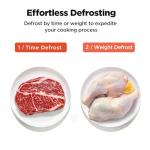 BLACK+DECKER 0.9 Cu Ft Microwave Oven with Auto Menus