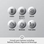 Breville Compact Soft Close Microwave Oven, Silver