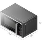 Chefman 1.1 Cu. Ft. Digital Stainless Steel Microwave
