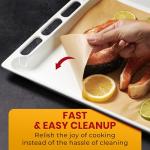 Precut Non-Stick Parchment Paper Sheets, 120 Pcs