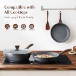 SENSARTE Nonstick Swiss Granite Frying Pan 9.5 Inch