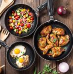 Utopia Nonstick 3-Piece Omelette Pan Set