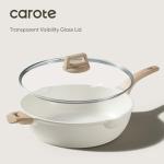 Carote 12.5-Inch Nonstick Deep Frying Pan with Lid