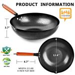 Kaqinu 14-Piece Carbon Steel Wok Set