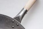 Hand Hammered Carbon Steel Wok with Helper Handle