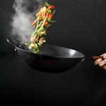 Babish 14-Inch Carbon Steel Wok and Stir Fry Pan