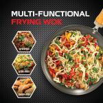 Helen's Carbon Steel Wok, 8-Inch for Small Meals