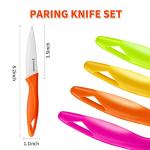 Magiware 8-Piece Ultra Sharp Paring Knife Set