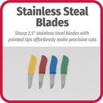 GoodCook Everyday Paring Knife Set - 4 Pack