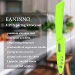 EANINNO 4-Inch Paring Knife Set with Sheath
