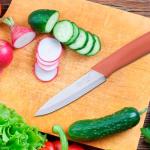 EANINNO 4-Inch Paring Knife Set with Sheath