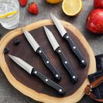 BEWOS 4-Piece Ergonomic Paring Knife Set