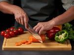 Large Bamboo Cutting Board with Juice Grooves